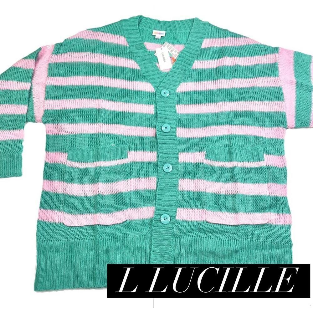 LuLaRoe Lucille Cardigan Large NWT